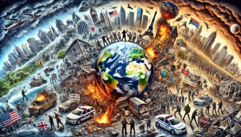 The world is in chaos The world is in chaos