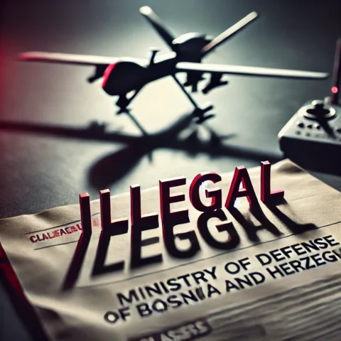 I demand an investigation, it seems that the Federation of BiH is illegally producing and selling drones I demand an investigation, it seems that the Federation of BiH is illegally producing and selling drones