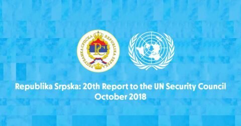 Republika Srpska: 20th Report to the UN Security Council Republika Srpska: 20th Report to the UN Security Council