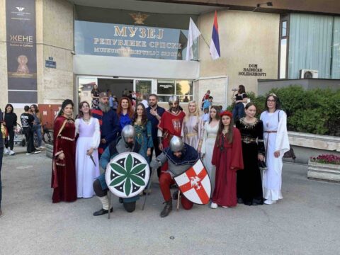 Order of the White Eagle was the main attraction of “Museum Night” in Banja Luka Order of the White Eagle was the main attraction of “Museum Night” in Banja Luka