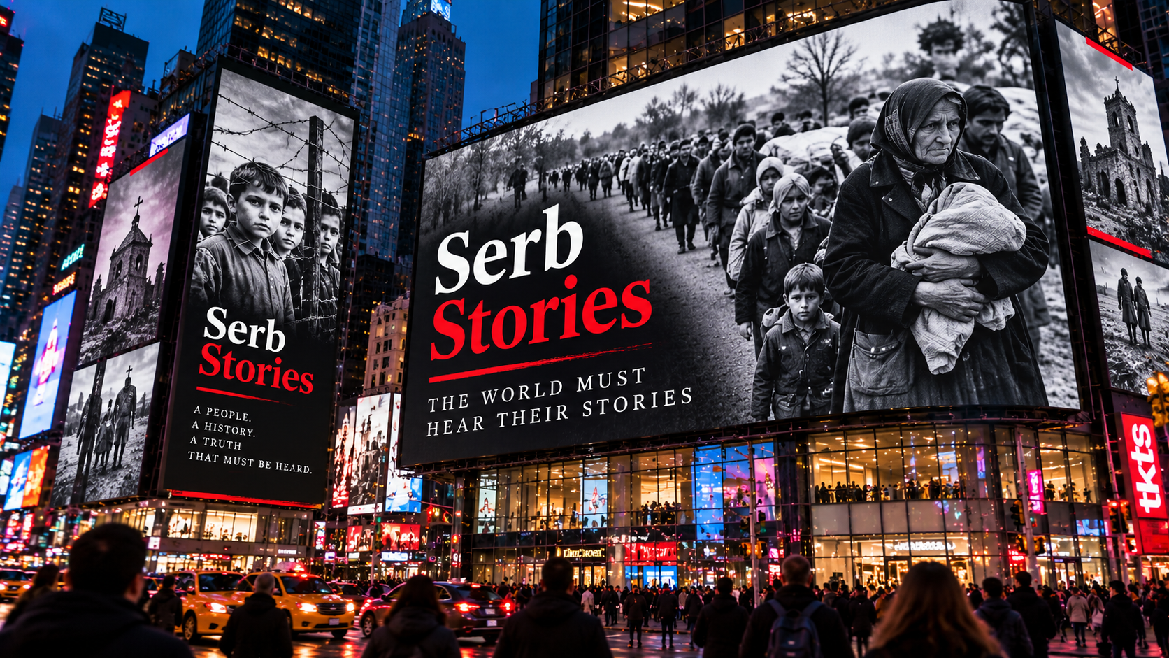 Breaking the silence: Bringing the story of Serb suffering to the world